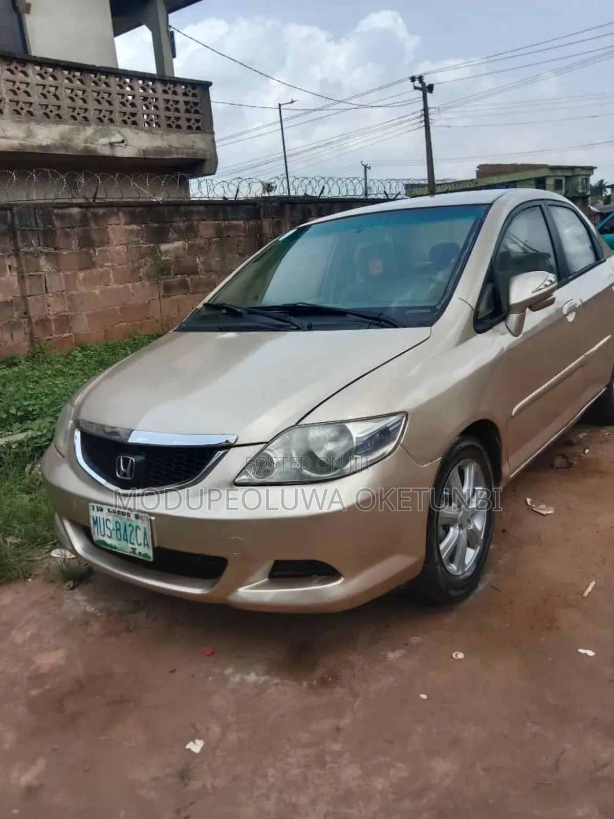 Honda City 2007 Gold