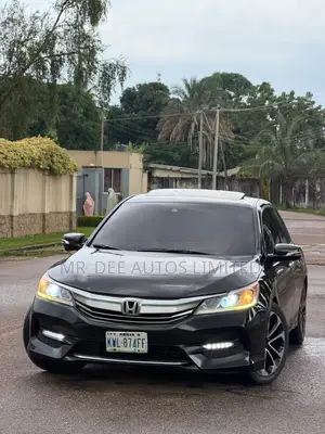 Honda Accord EX-L V-6 4dr Sedan FWD (3.5L 6cyl 6A) 2016 Black