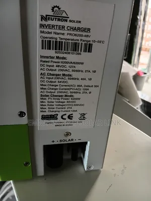 Solar Inverter 6.2kva 48v