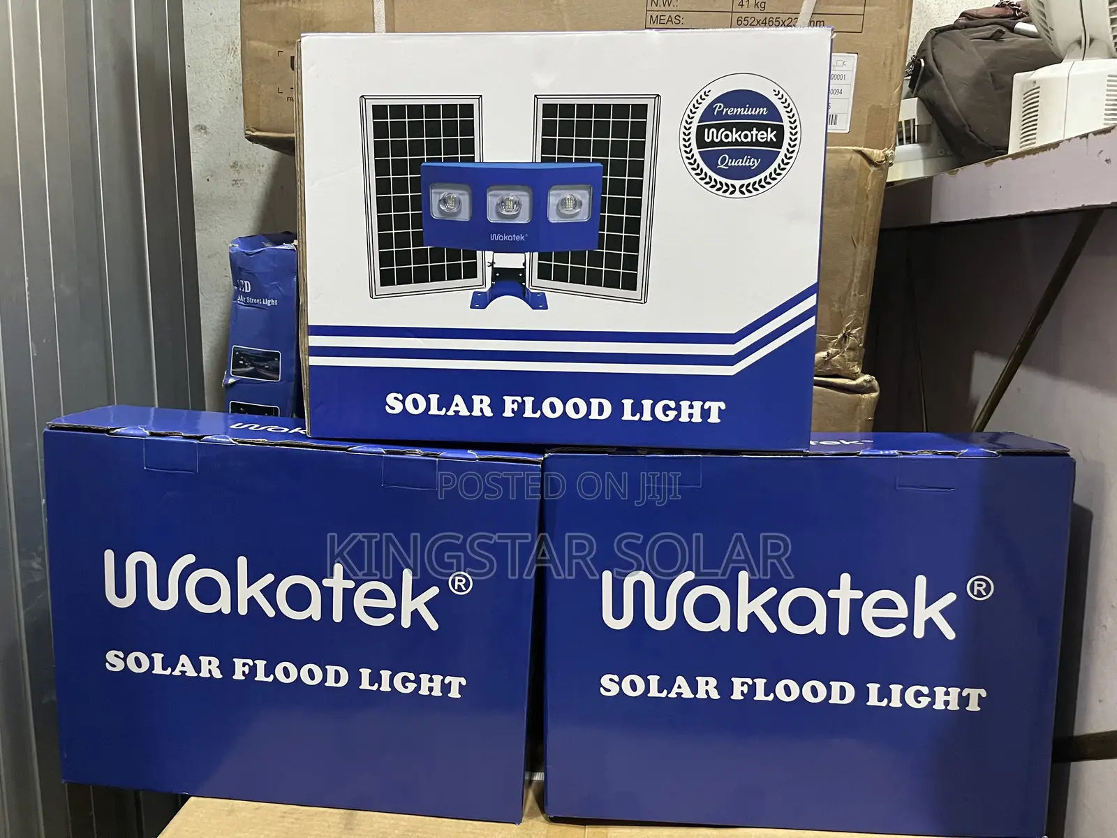300w Wakatek Solar Flood Light