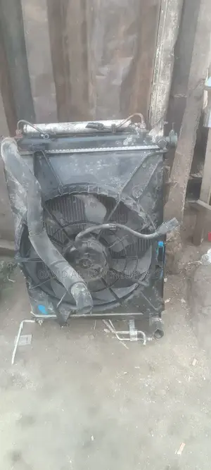 This Is Hyundai Sonata 2009 Radiator and AC Condenser and Fan