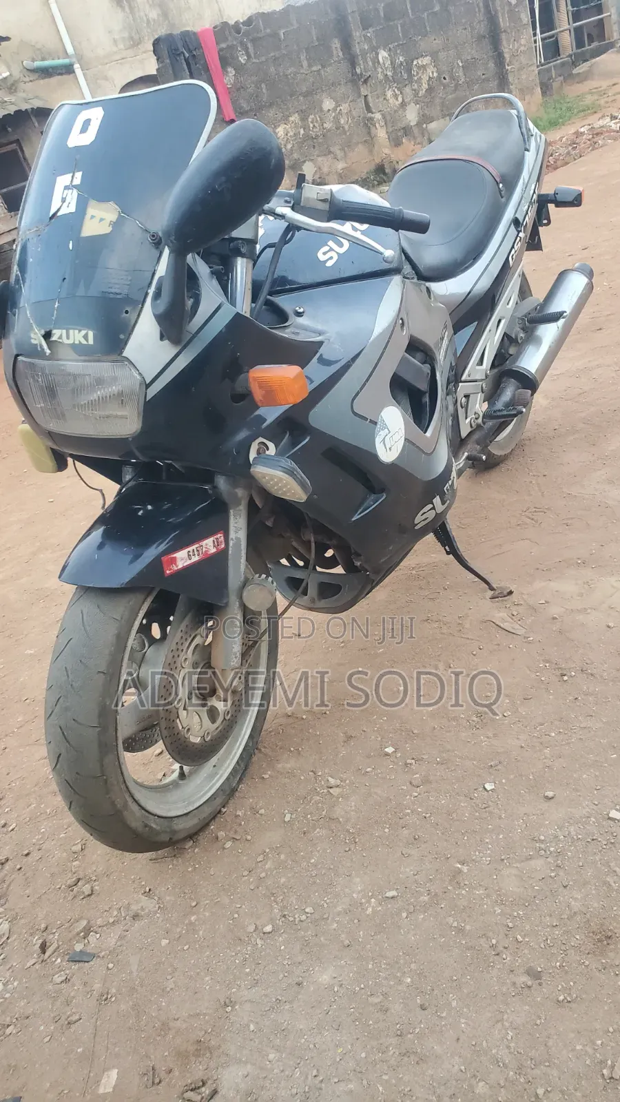 Suzuki GSXF 1996 Black