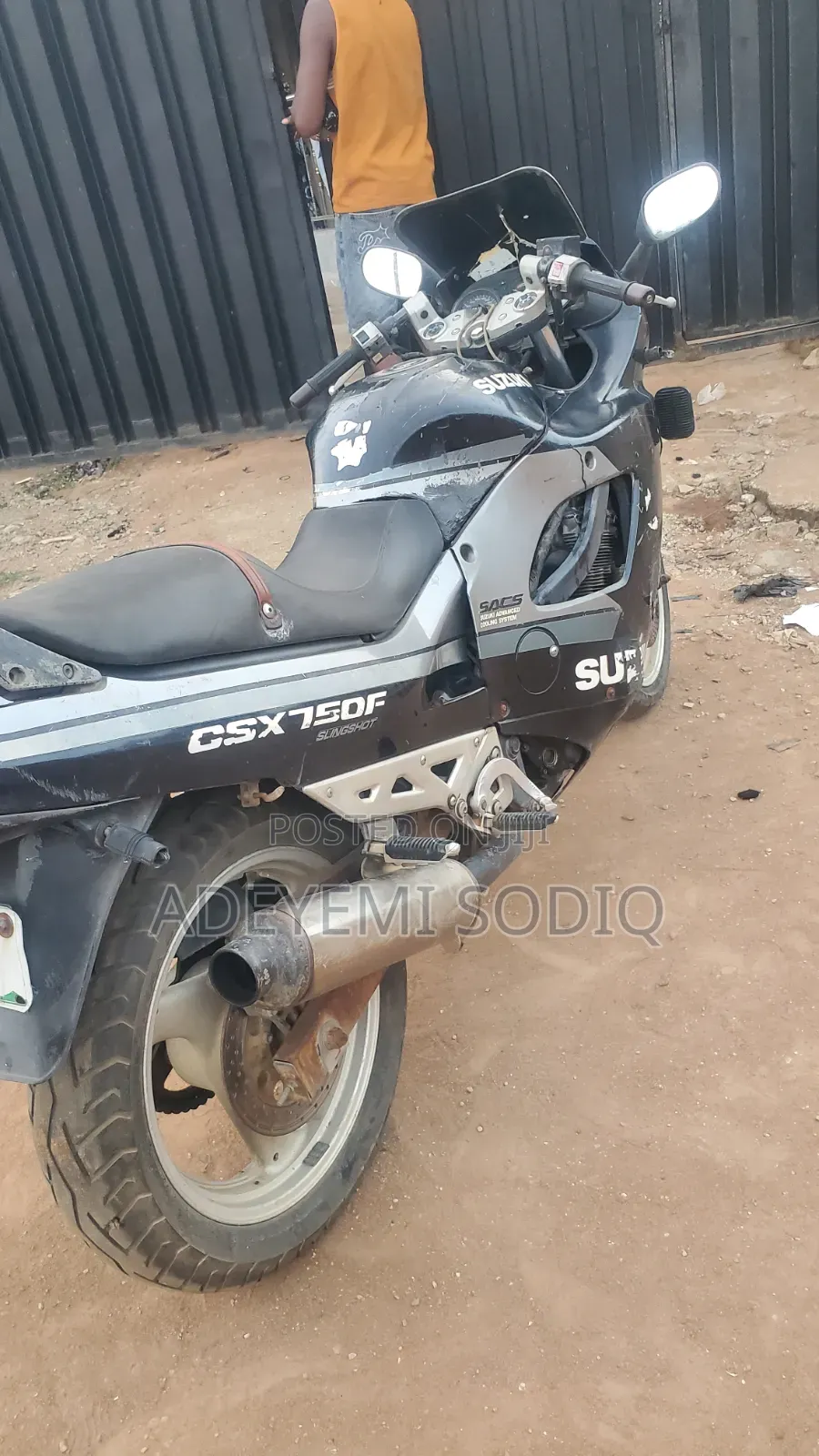 Suzuki GSXF 1996 Black