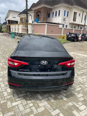 Hyundai Sonata Sport 2.0T Sedan FWD (2.0L 4cyl 6A) 2016 Black