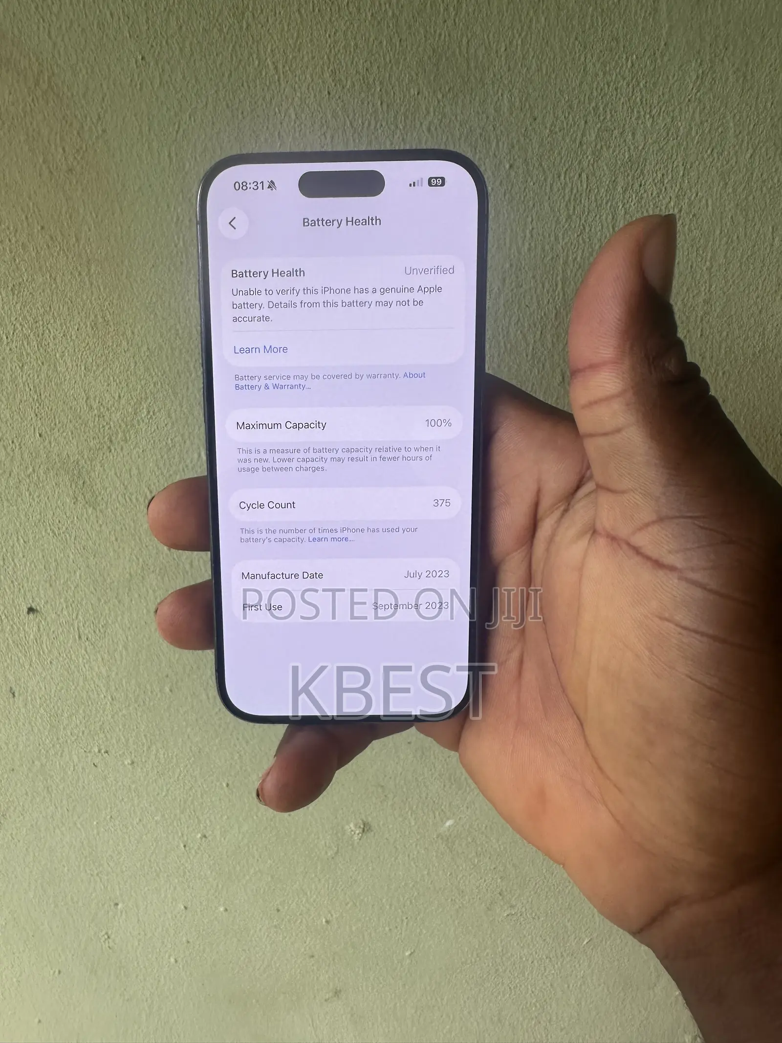 Apple iPhone 15 Pro 256 GB Blue