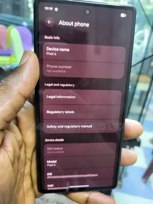 Google Pixel 6 128 GB Black