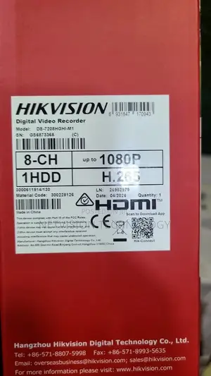Hikvision 8 Channel DVR