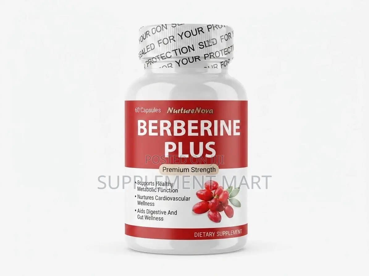 Berberine Plus X60 Capsules - Premium Strength