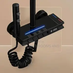 4-Way Piano Digital Display Shower Mixer Tap