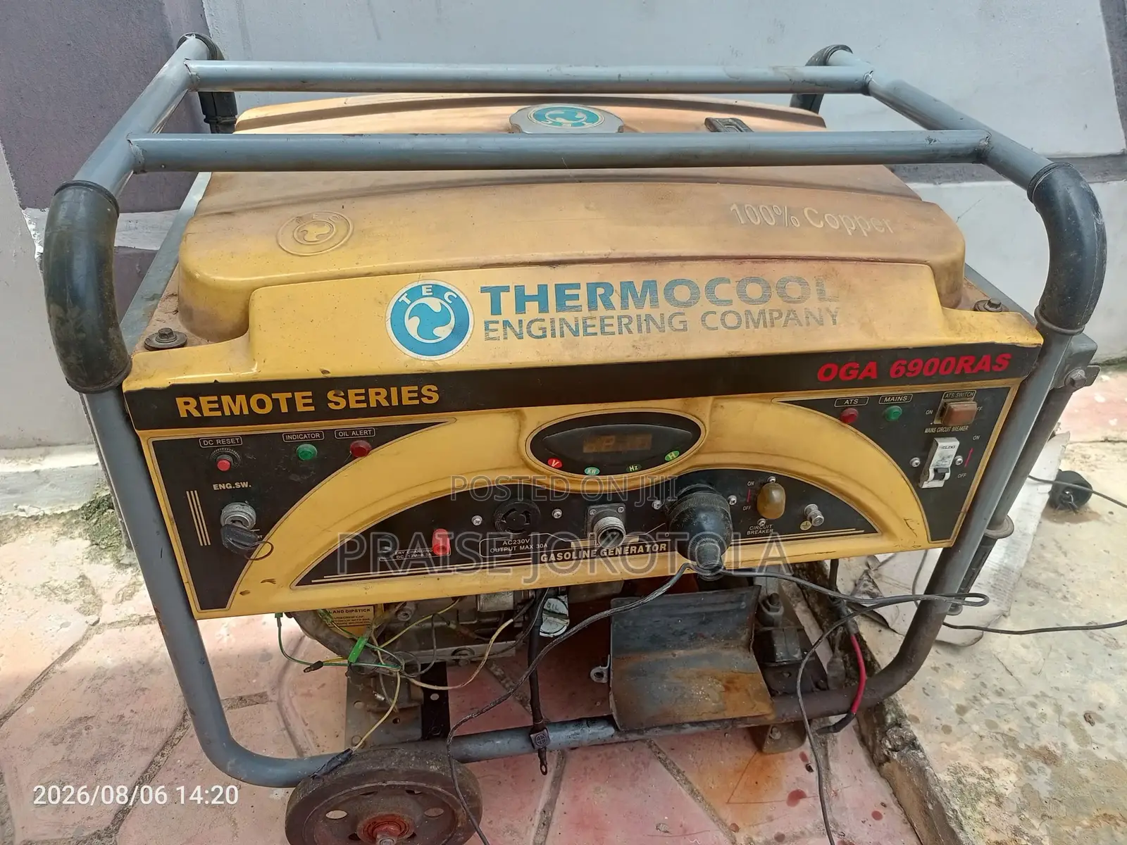 Thermocool 6900 RAS Generator for Sale