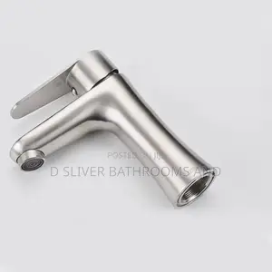 Stainless Steel Basin Mixer Tap - Single Lever