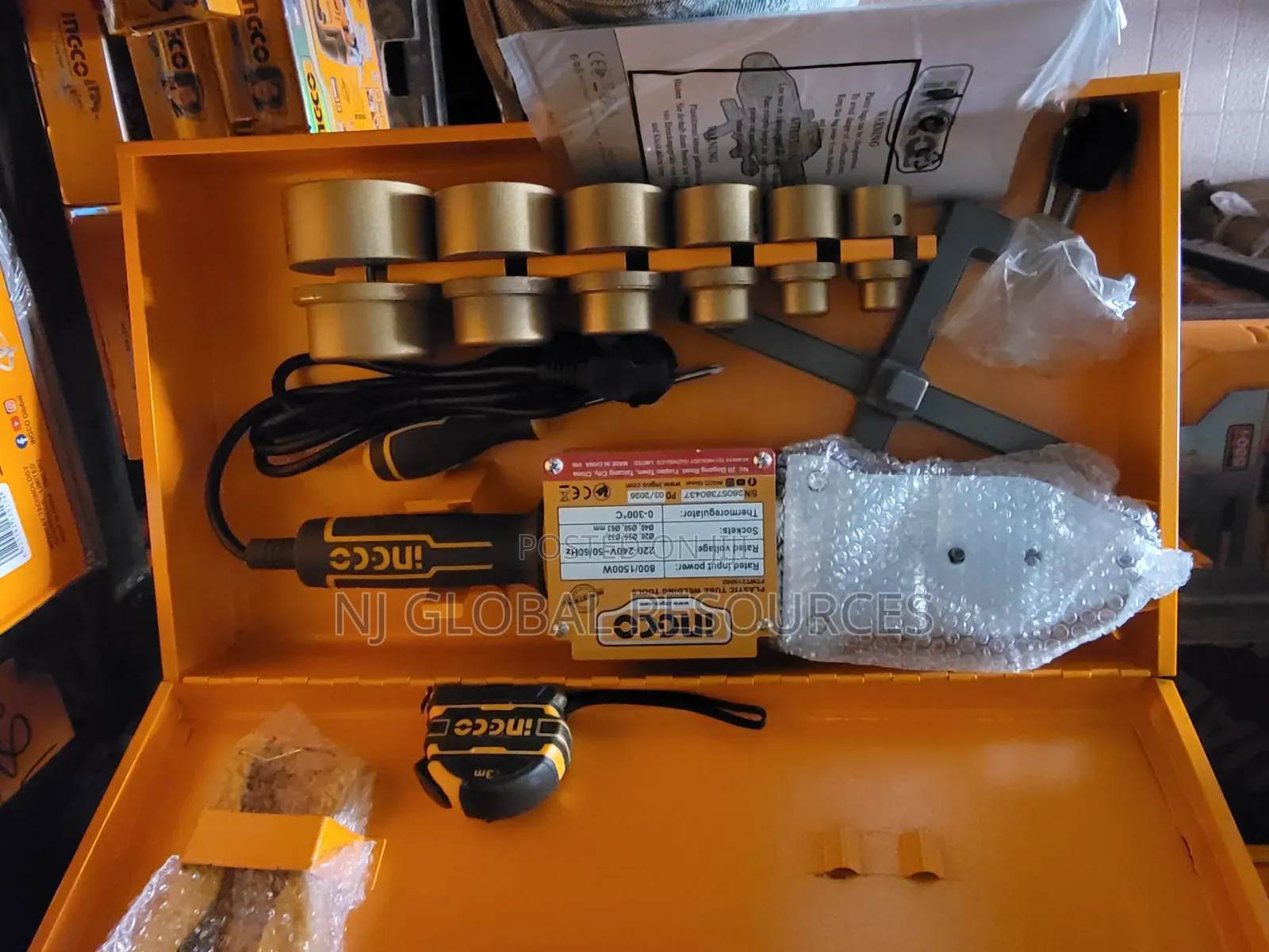 Plastic Tube Welding Tool Ingco PPR Machine