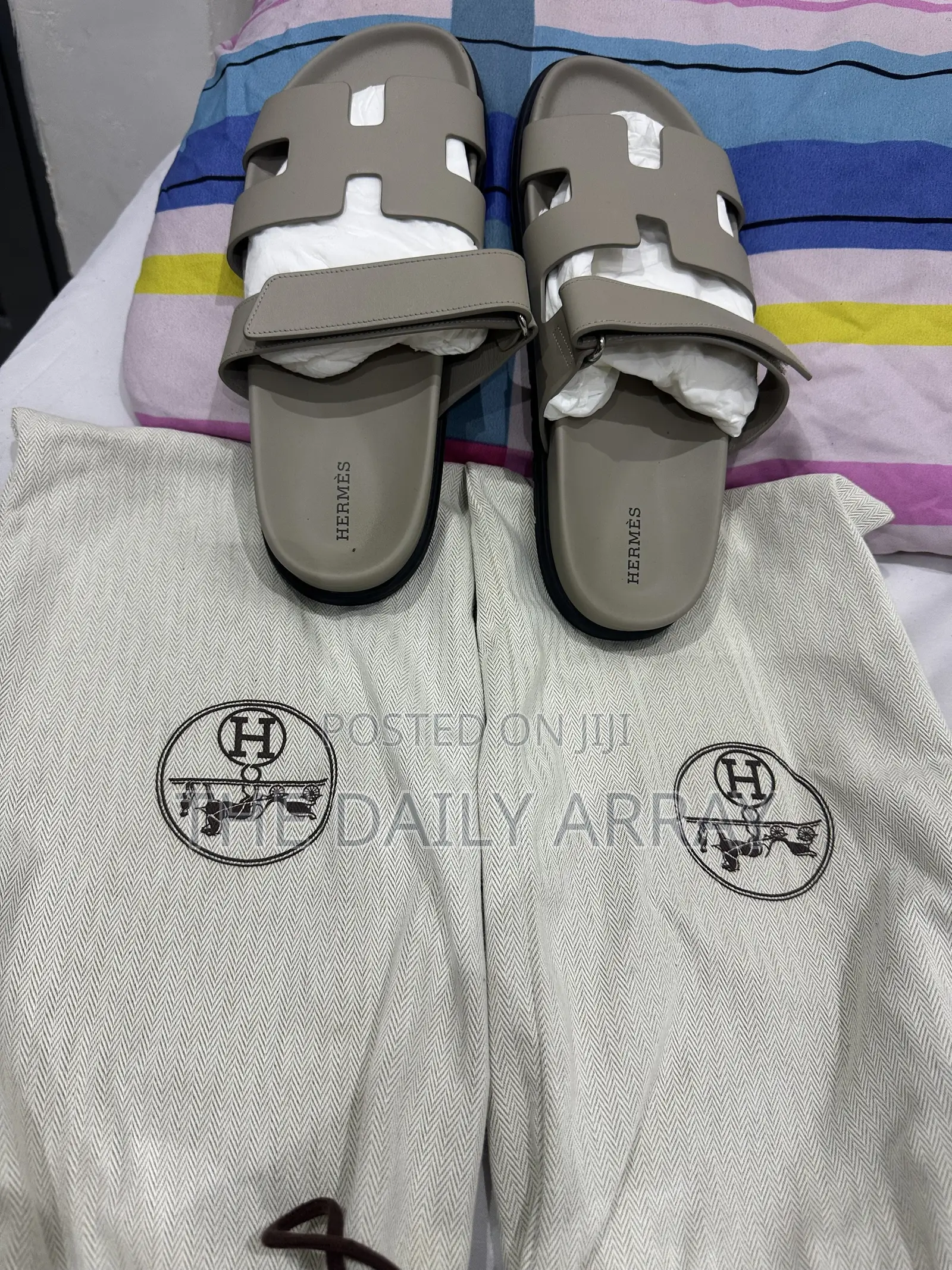 Authentic Hermès Chypre Sandals — EU 41 | Worn Once