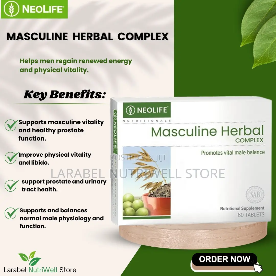 Masculine Herbal Complex - 60 Tablets (Single)