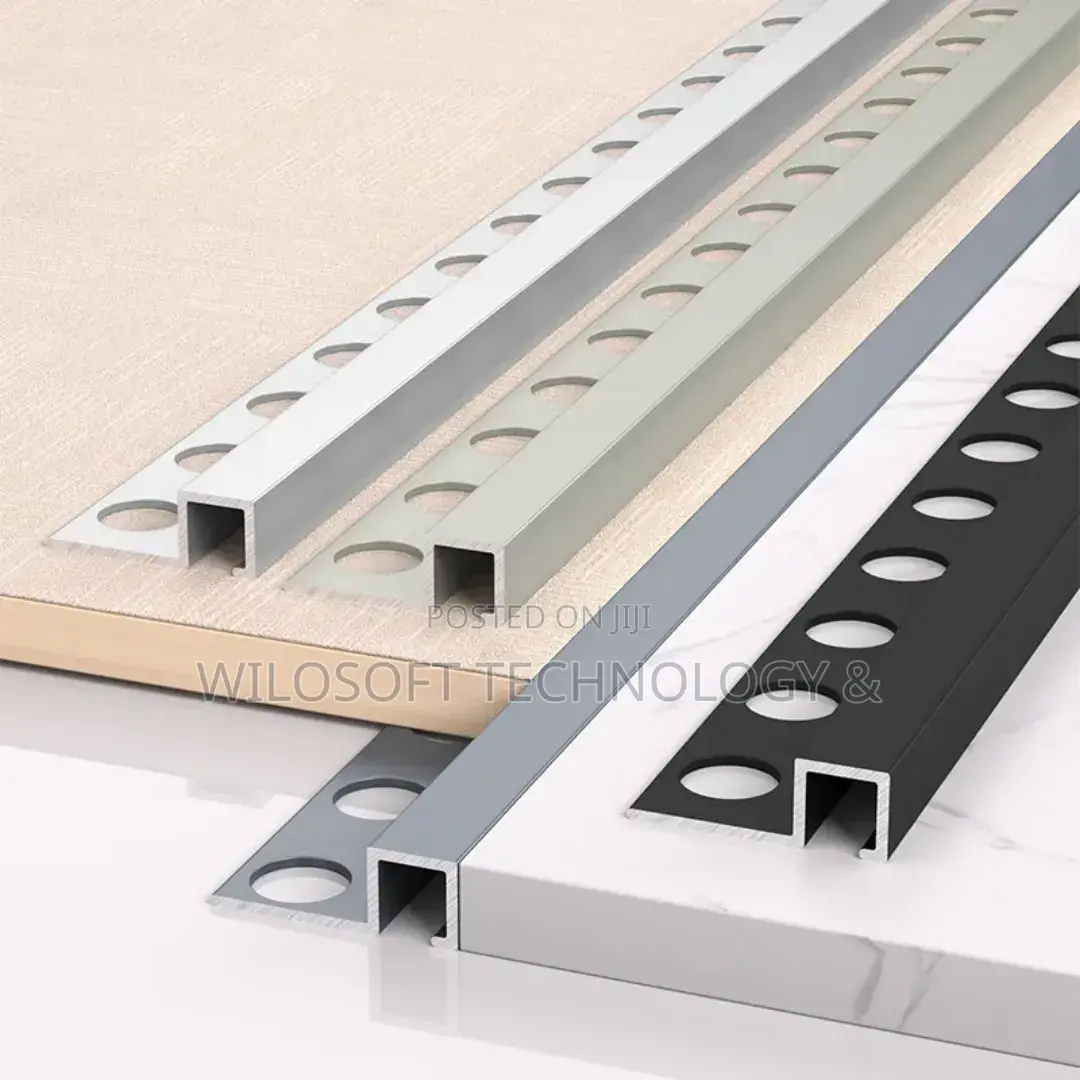 Premium Quality KING Aluminium Square Shape Edging / Strips