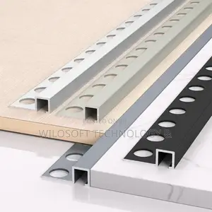 Premium Quality KING Aluminium Square Shape Edging / Strips
