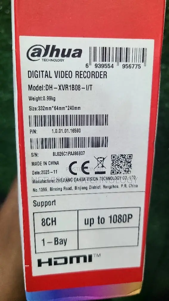 Dahua 8 Channel DVR