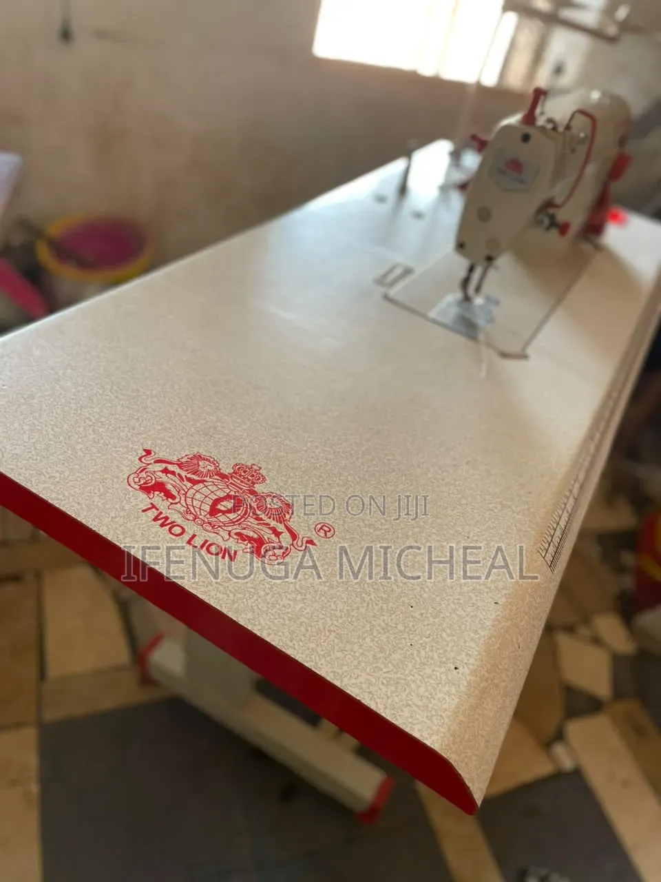 White Industrial Machine