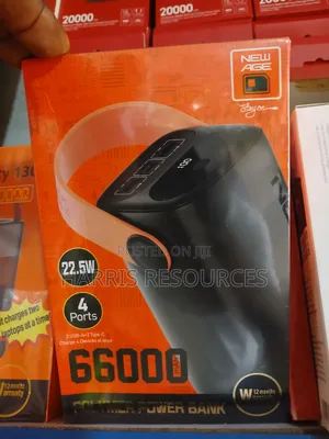New Age Turbo Ultra 6 66,000mAh Polymer Power Bank