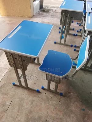 School Desk and Chair Set