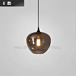 Single Smoky Glass Pendant Lights