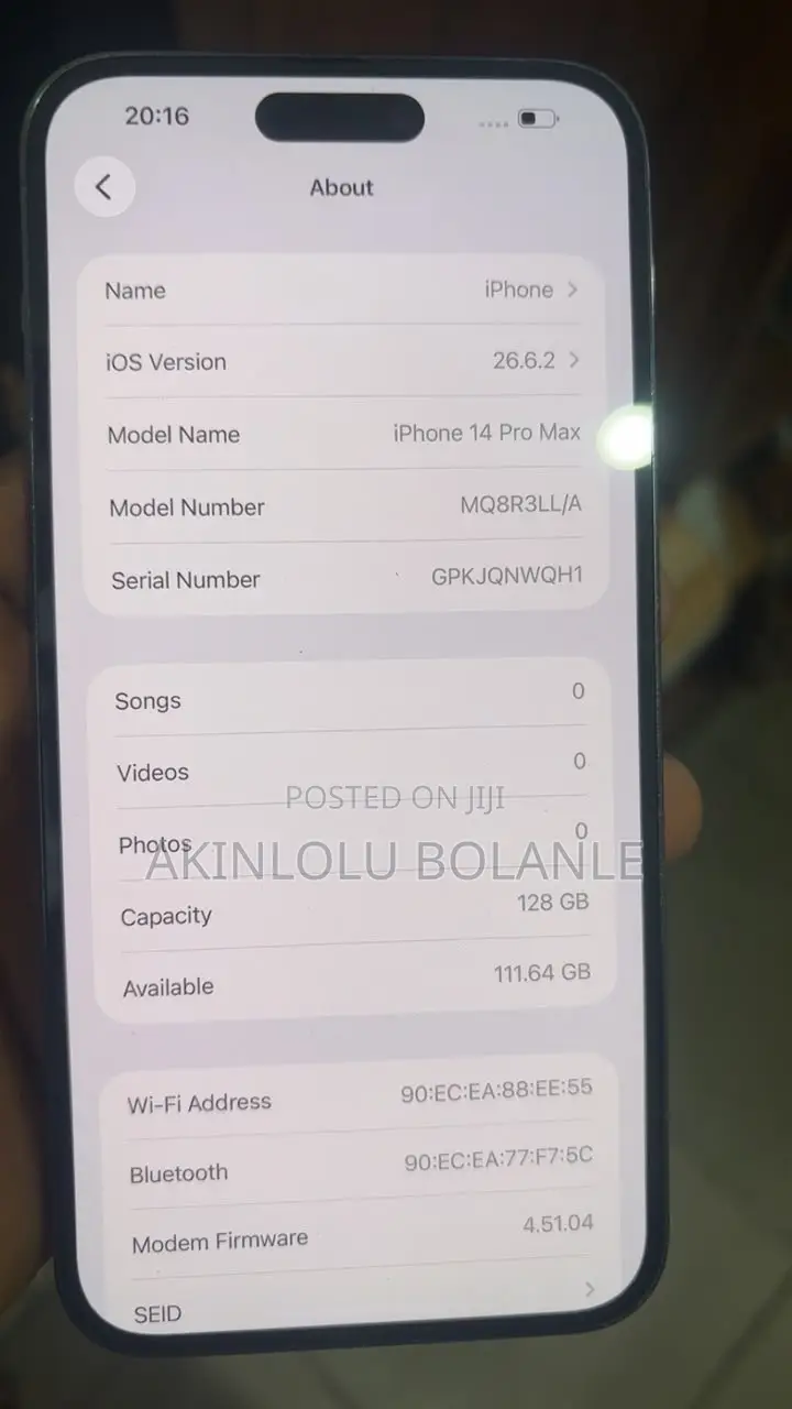 Apple iPhone 14 Pro Max 128 GB Purple