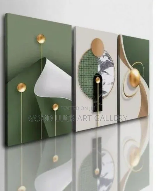 Triptych 3 Sets Panel Canvas Wall Art