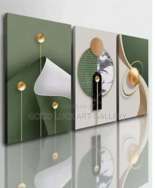 Triptych 3 Sets Panel Canvas Wall Art