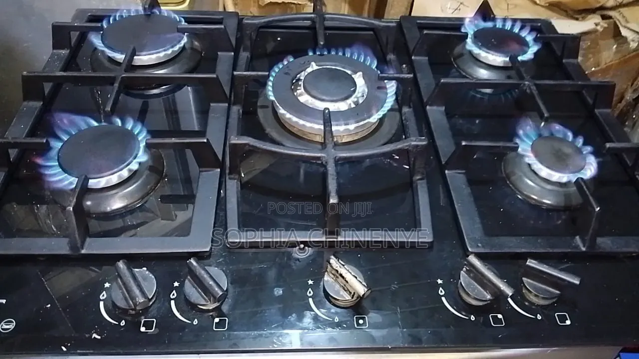 5in1 Glass Inbuilt Gas Hob