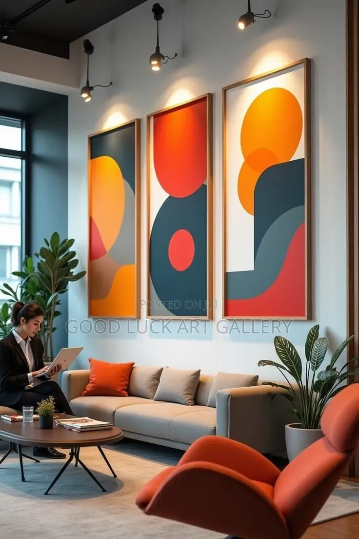 Modern Abstract Geometric Art