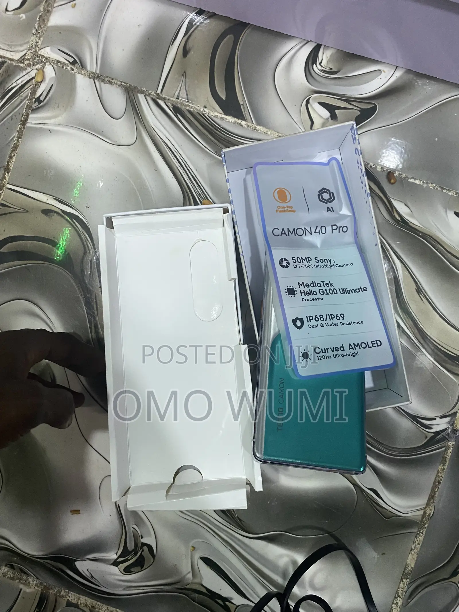 Tecno Camon 40 Pro 5G 256 GB Blue