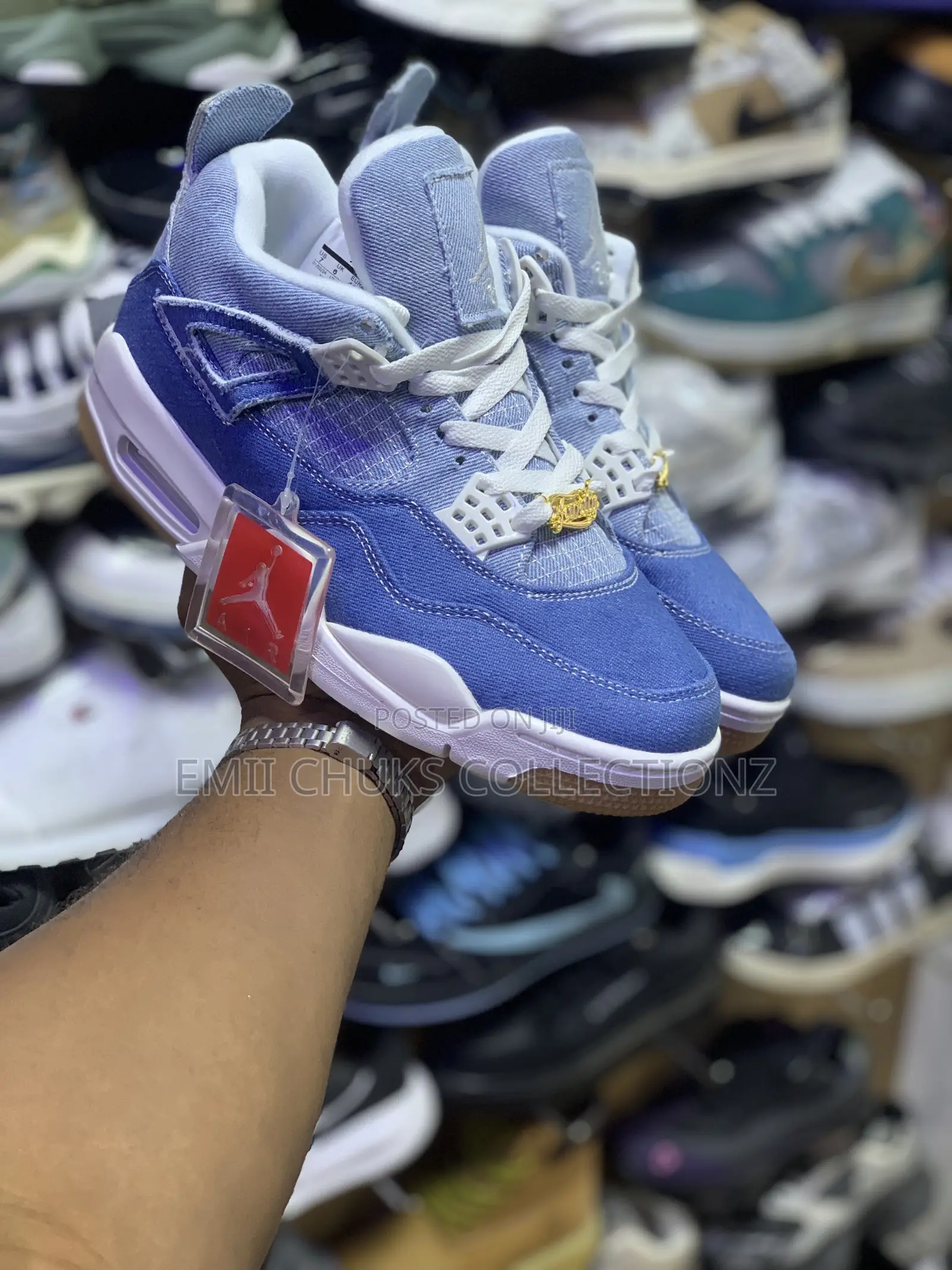 Air Jordan 4 Retro TEX “Worn Blue Denim