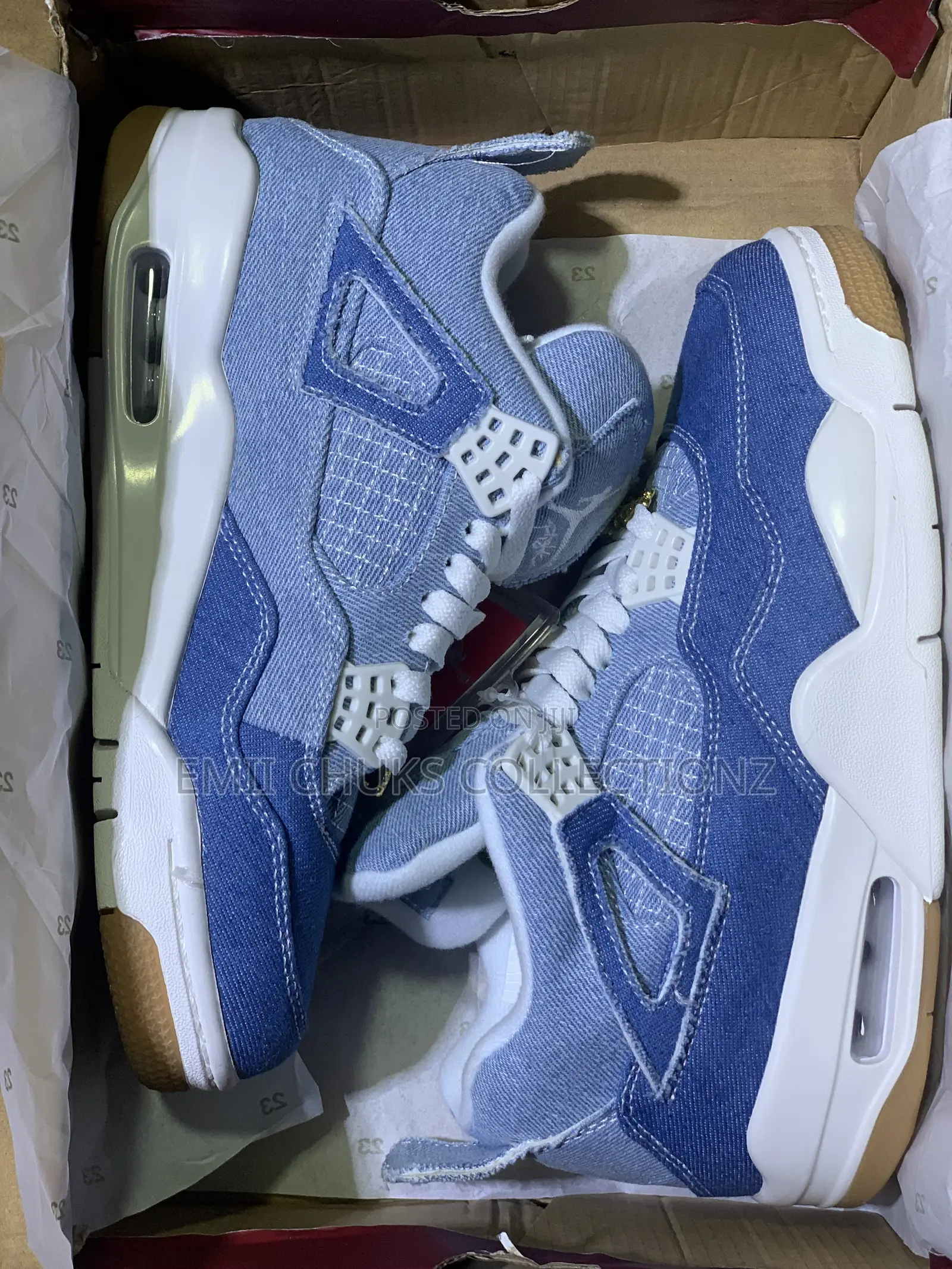 Air Jordan 4 Retro TEX “Worn Blue Denim