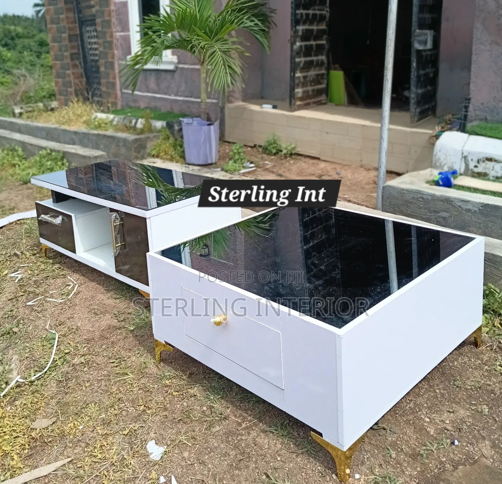 Center Table With Glass Top