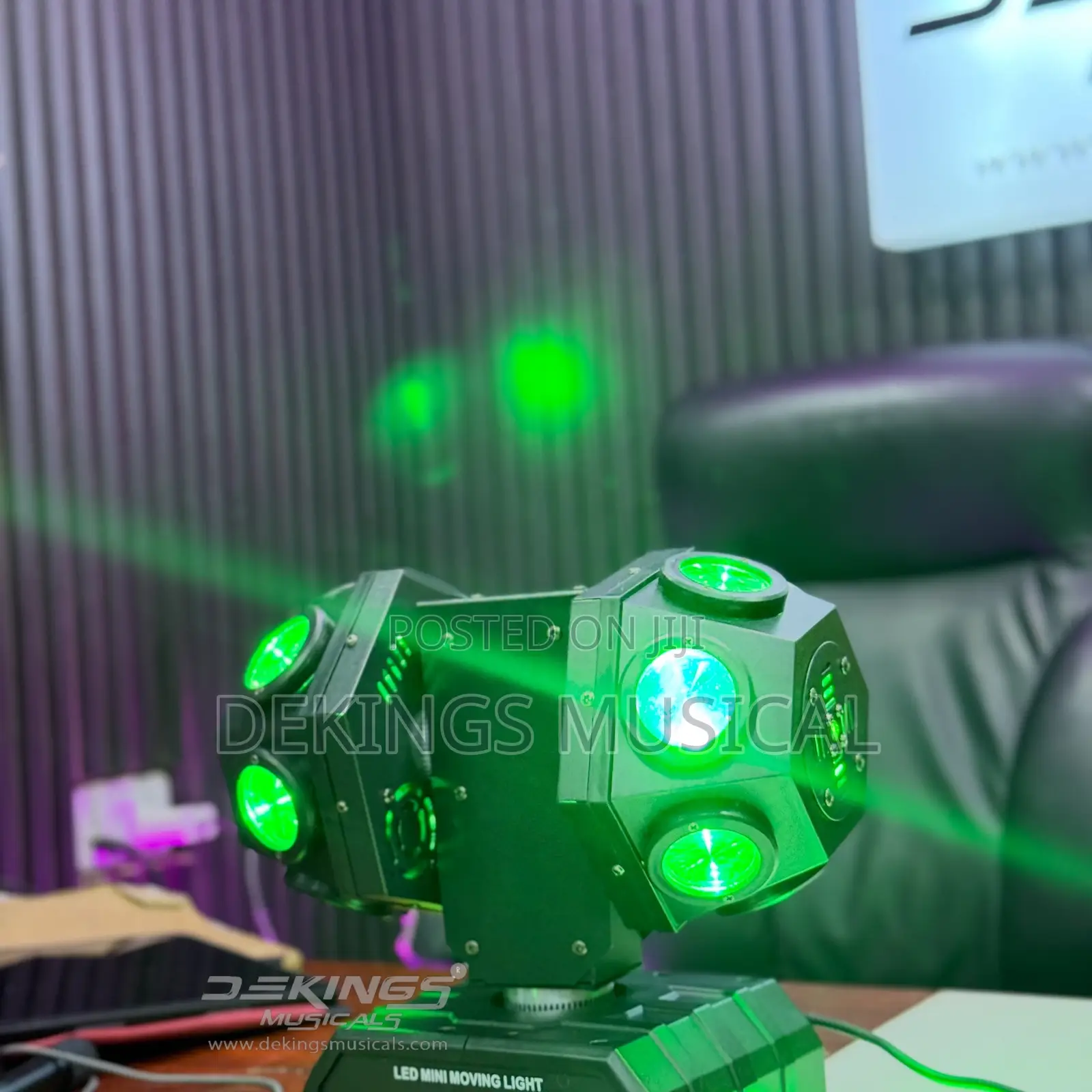 Club Light 12 Led Bulbs With Laser