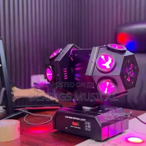 Club Light 12 Led Bulbs With Laser