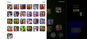 Efootball Acct 3178 Team Strength - Modric 105 Messi 104 - Strong Acct
