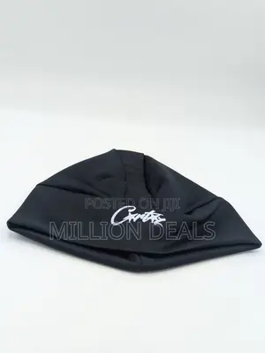 Ski Stylish Elastic Skull Cap Black