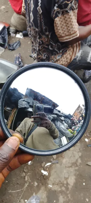Side Mirror Coaster Circle One