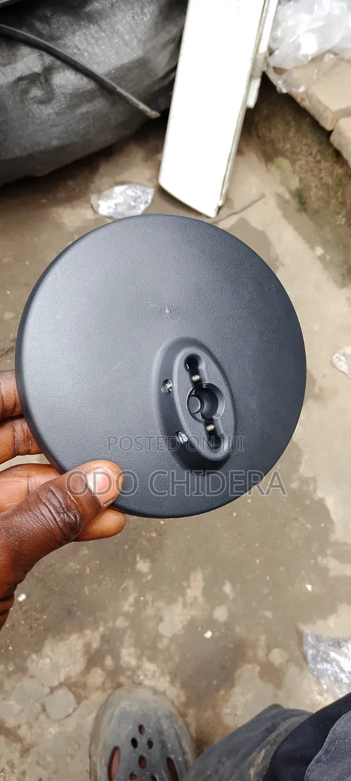 Side Mirror Coaster Circle One