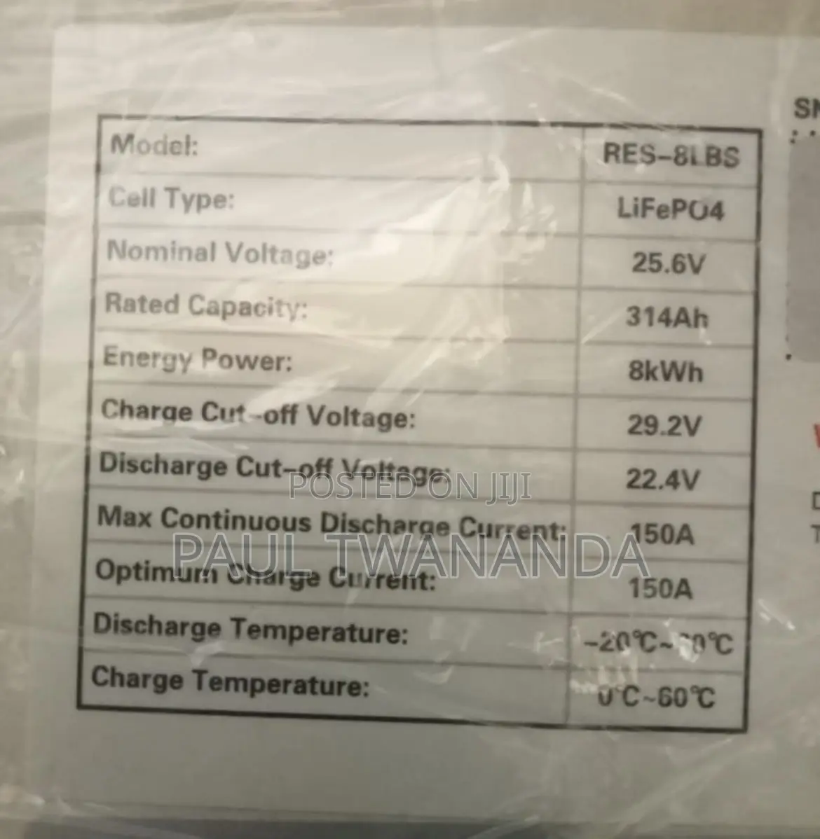 Hyper 8kwh 24v Lithium Battery