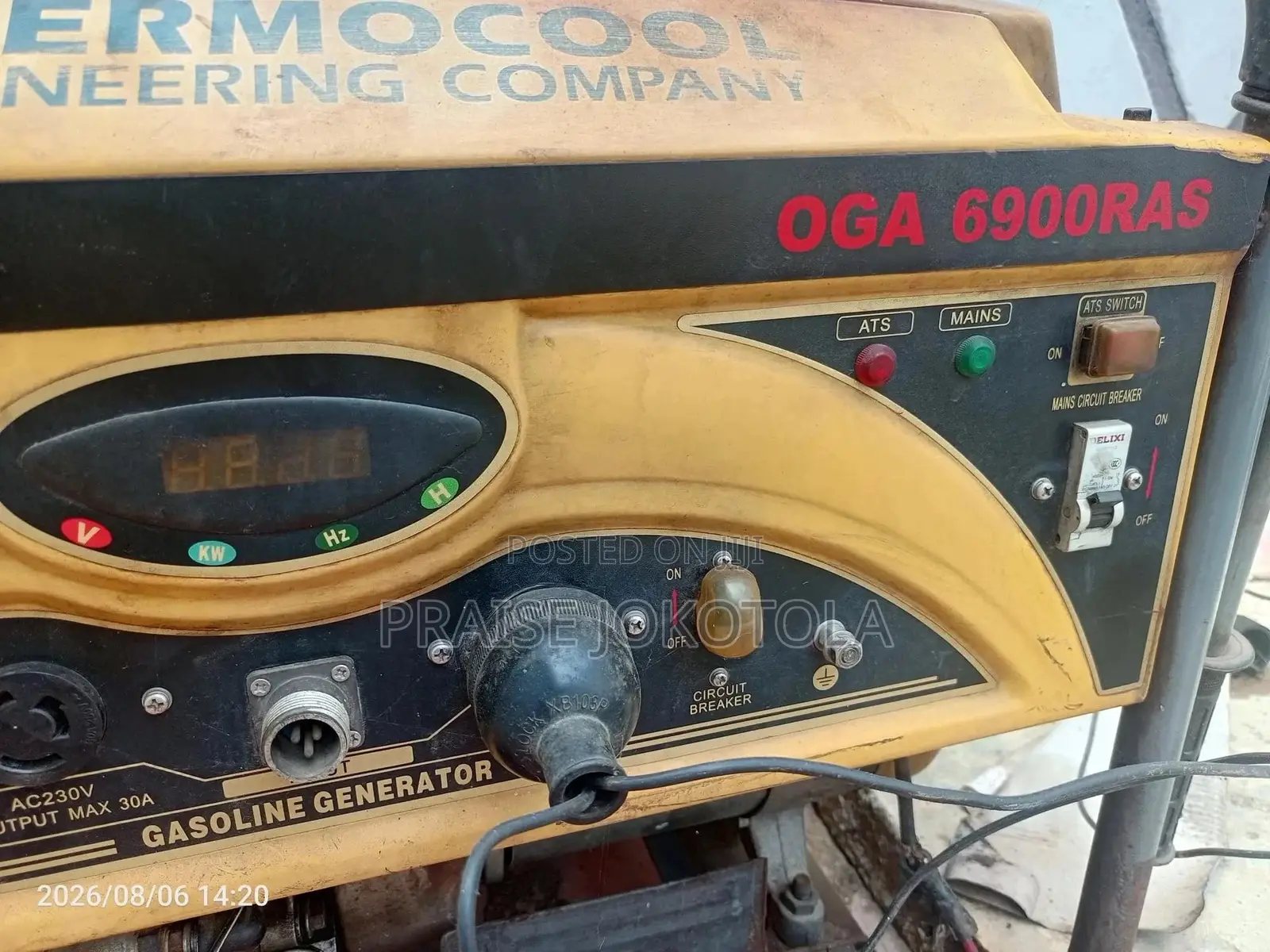Thermocool 6900 RAS Generator for Sale