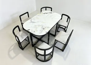 High Quality Low Chair Dining Set 6-Seater