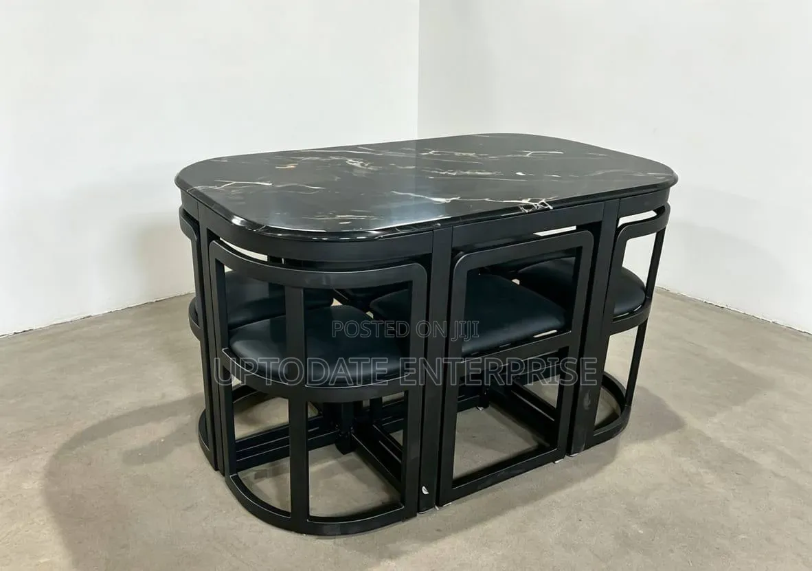 Black Set 6-Seater Dining
