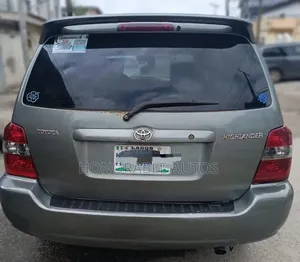 Toyota Highlander Sport 2006 Gray