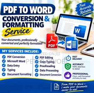 Microsoft Word Specialist | PDF to Word Document Formatting