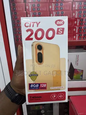 New Itel City 200 128 GB Gold