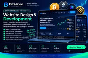 Crypto Trading Investment Website Design