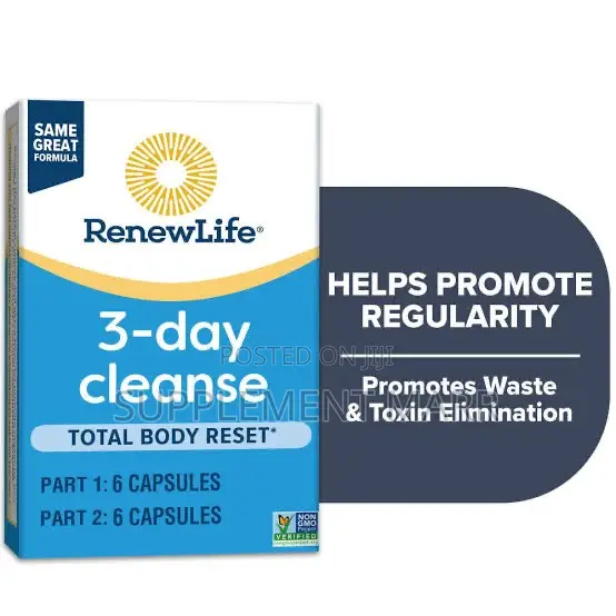 3-Day Cleanse - Total Body Reset - Advanced Herbal Formula Capsules