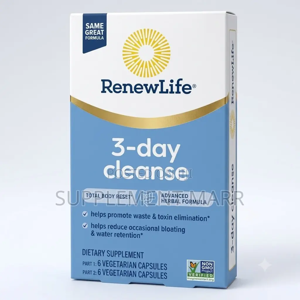 3-Day Cleanse - Total Body Reset - Advanced Herbal Formula Capsules